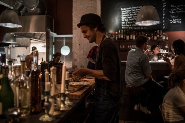 BasBas (Baskeri & Basso Bistro) voitti Cityn Suuren Ravintolaäänestyksen parhaan ruoan ja parhaan sisustuksen kategoriat. Kuvassa ravintoloitsija Niki Thieulon.