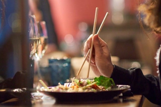 Kung Fu Kitchenin maistelumenu sisältää monenlaisia aasialaisia herkkuja.