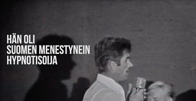 DocPoint tarjoaa mahdollisuuden tutustua Suomen kuuluisimpaan hypnotisoijaan Olliver Hawkiin.