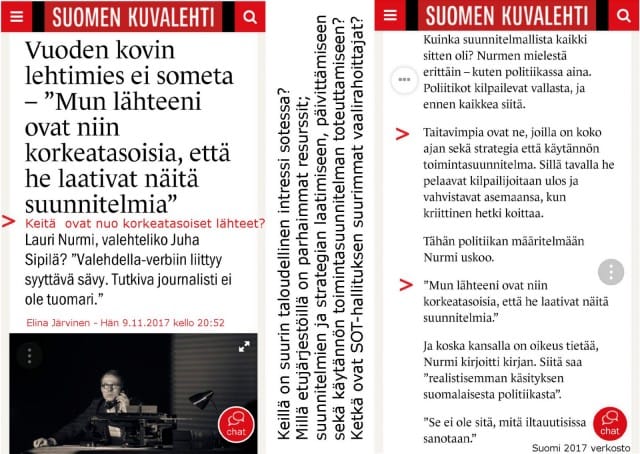 Uskaltavatko ja saavatko edes toimittajat kertoa sinisten synnyn todelliset arkkitehdit?