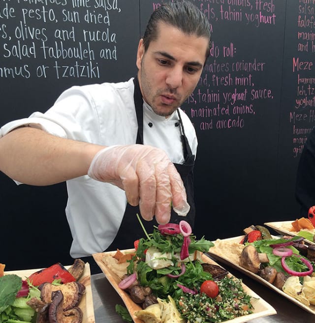 Levantin mezet toimivat loistavasti myös festareilla.