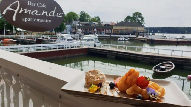 Smaku Naantalin kaikki ravintolat sijaitsevat kivenheiton päässä toisistaan.