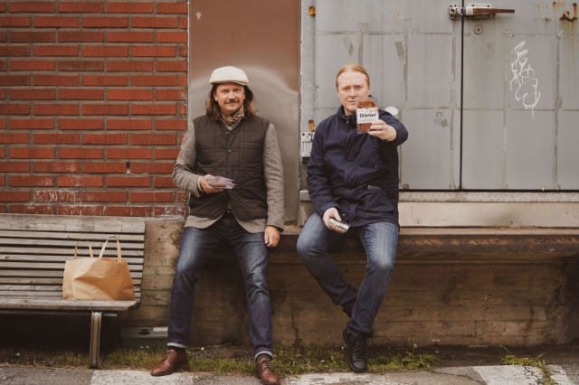 Reima Mäenpää ja Jari Lönnberg kehittelivät vegemakkaransa maku edellä.