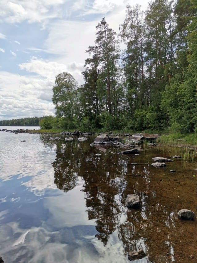 Heijastus kuvattuna Honor 20 älypuhelimen kameralla