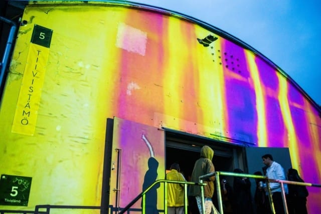 Tiivistämö on tuttu muun muassa Visio-festivaalin tapahtumapaikkana.