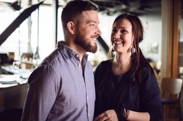 Ravintoloitsijat Filip Langhoff ja Linda Stenman-Langhoff