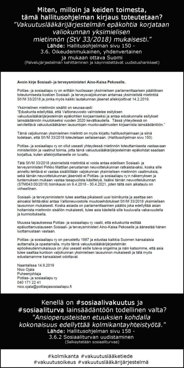 Mitä mieltä puheenjohtaja Li Andersson on asian tärkeydestä?