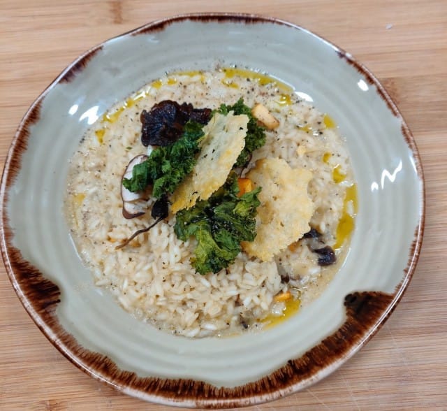 Winebridgen risotossa maistuvat syksyn maut.