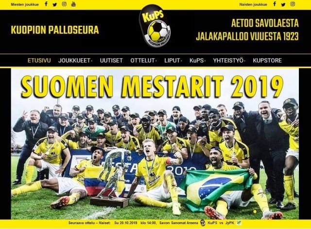 Lämpimät onnittelut joukkueelle ja taustavoimille.