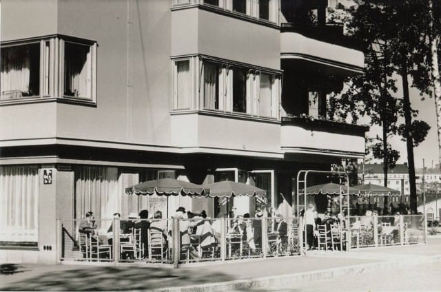 Lehtovaaran terassi vuonna 1941