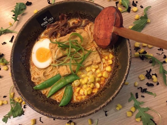Momotokon curry-vege-ramen.