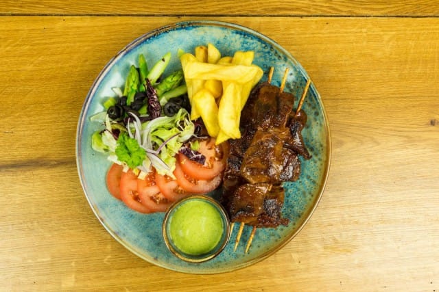 Anticucho De Corazon.