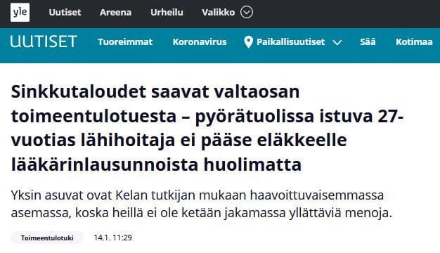 Ei mikään yksittäistapaus-