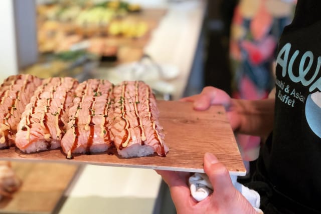 Sushin ystävät ilahtuvat SYÖ!-viikkojen tarjonnasta.