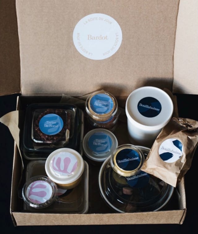 Bardot on luonut tarjolle kaksi erilaista kotona nautittavaa menua.