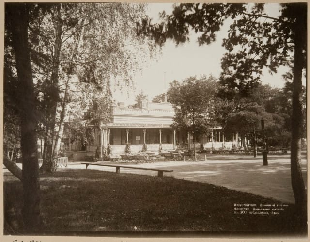 Ravintola näytti 1800-luvulla täysin erilaiselta kuin nykyään.