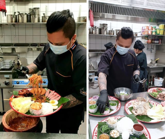 Omistaja Alongkod iamruangin sydän on keittiössä.