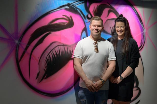 Teemu Koskinen ja Laura Vidgren ovat uuden Supper Clubin yrittäjät.