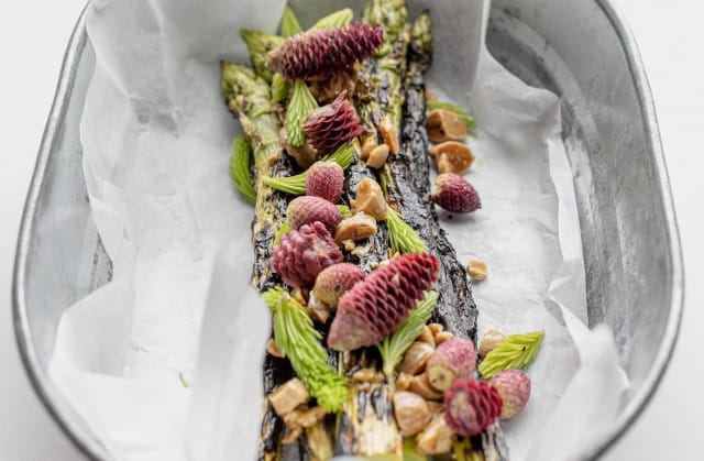 Myös Nude nostaa sesongin raaka-aineet kunniaan Sadonkorjuu-menussaan.