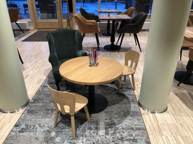 Perheen pienimmille löytää oma piste, jossa luovuuden saa päästää valloilleen.