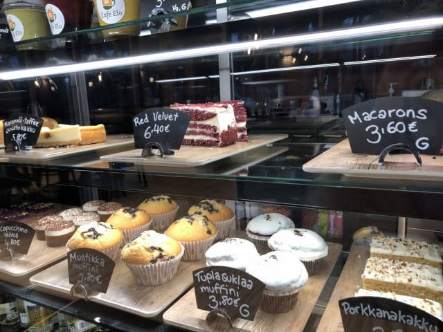 Kahvilatuotteilla saa suun makeaksi!