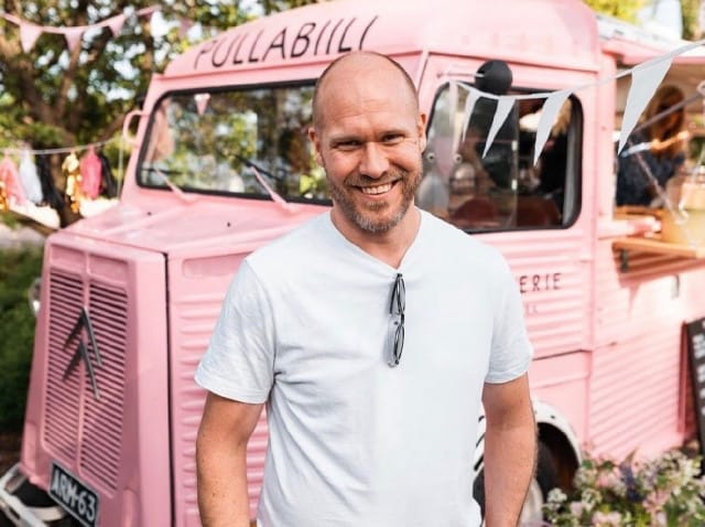 Patisserie Teemu Auran vaaleanpunainen Pullabiili on monelle tuttu näky.