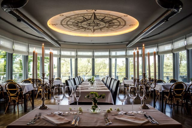 Nautiluksen sijainti on omiaan uudenvuoden juhlintaan.