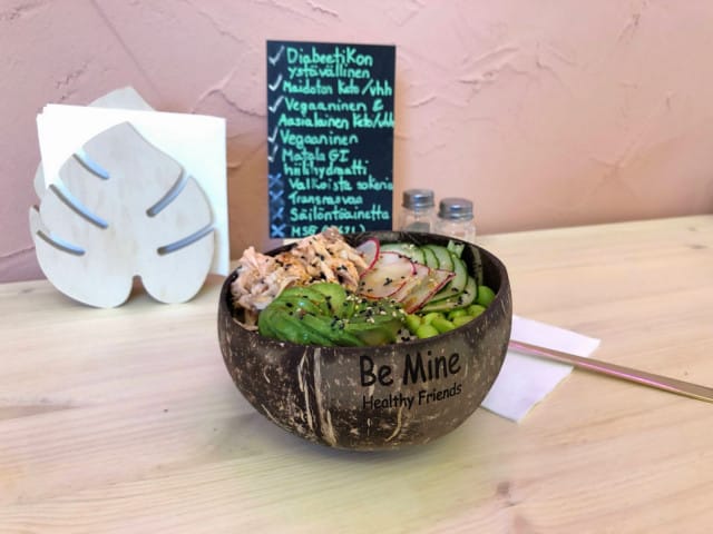 Be Mine Healthy Friendsissä panostetaan myös ruoan esillelaittoon.