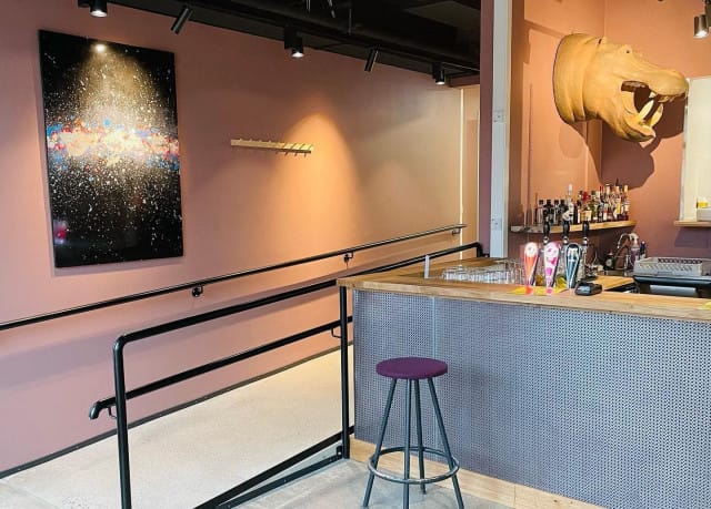 Putte'sissa pääsee ihailemaan myös taidetta.