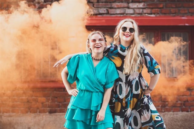 Darravapaa-yhteisön perustajat Katri Ylinen ja Laura Wathén.