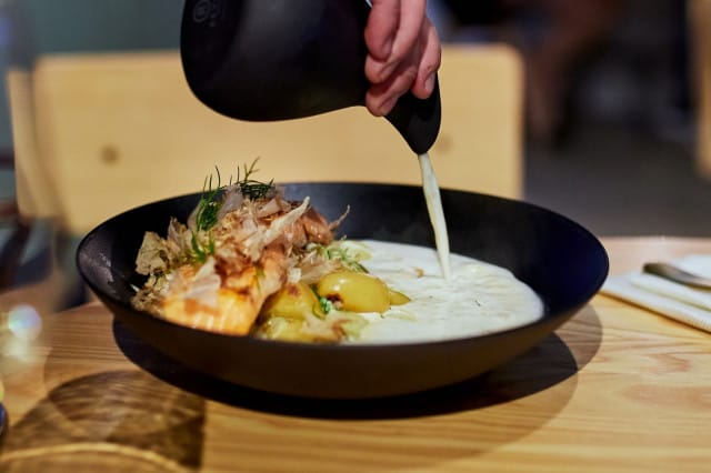 FIsken på Diskenin The Kalakeitto on yksi kaupungin kehutuimmista.