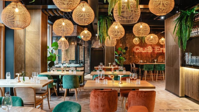 Quê Em on autenttinen vietnamilainen ravintola Helsingin sydämessä, Kansakoulunkadulla.