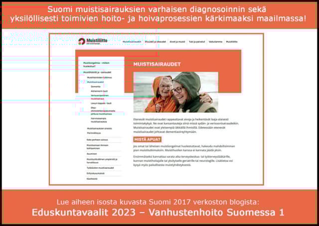 Muistiliitto ja sen paikallisyhdistykset ovat hyviä tiedonsaantipaikkoja.