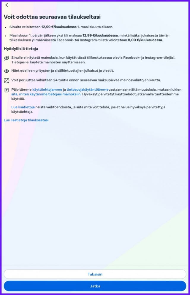 Metalle suomenkielinen asiakaspalvelu?