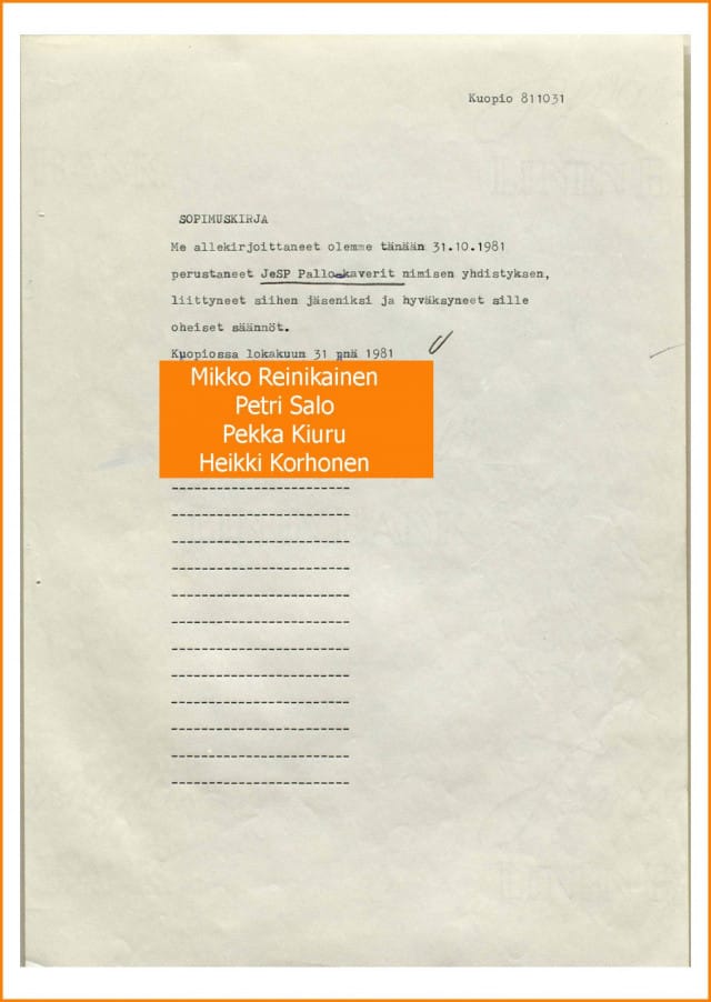 Viralliset allekirjoitukset peitetty Jespin oranssilla.