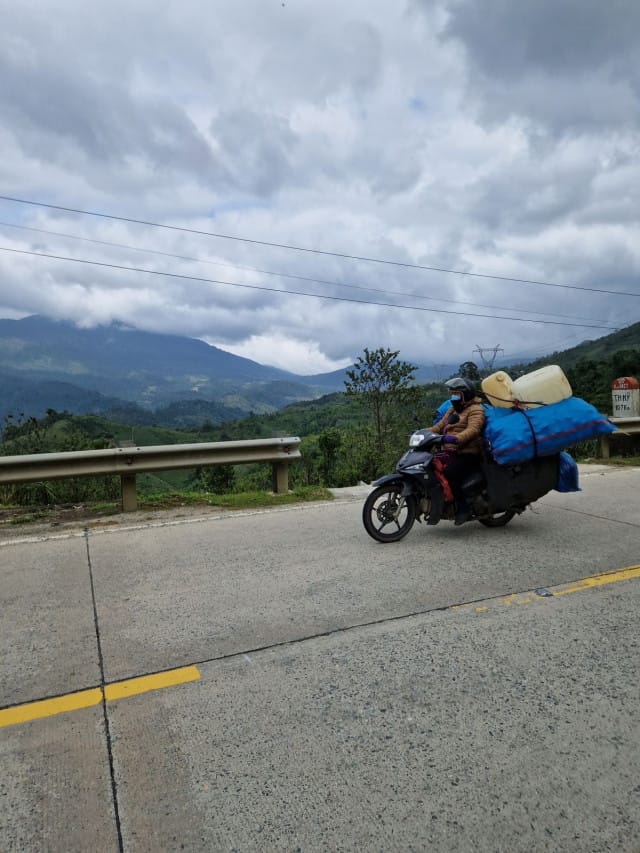 Vietnamissa normaali kuljetus