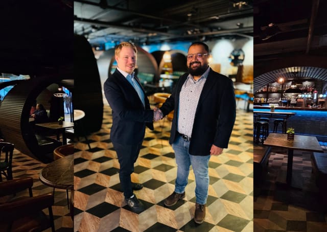 Ravintoloitsijat Tony Brander ja Dollar Singh toivat kaksi suosikkiravintolaa saman katon alle.