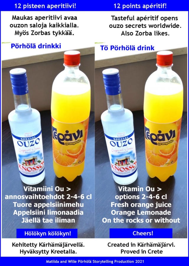 Adonikset: "Ei liikaa ouzoo, jotta lemmentaikasauvakin toimii."