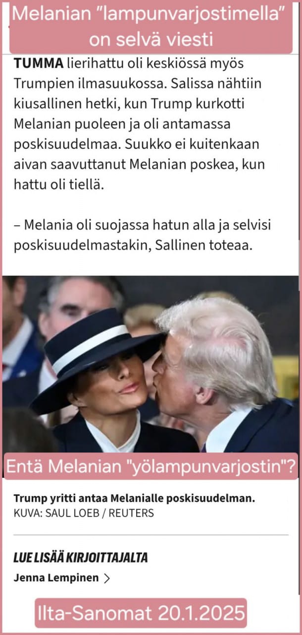 Yhdysvaltain 47. presidentin virkaanastujaiset.