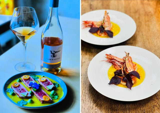 Kuzina tekee fine diningista rennon ja elämyksellisen happy dining -kokemuksen.