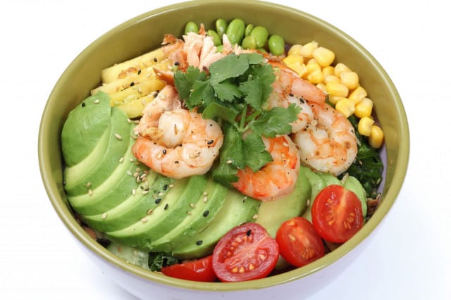 Poke Moodin kulhot ovat täynnä makua.