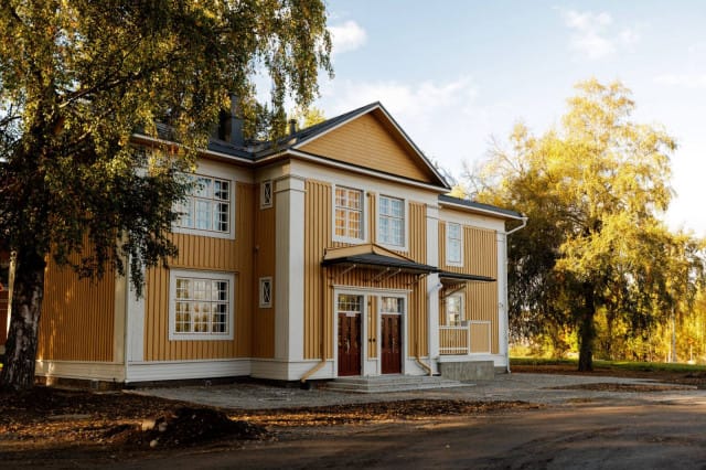 Kaksikerroksinen Suunnittelukonttori avautui peruskorjattuna syksyllä 2024.