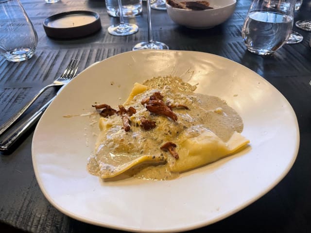 Sesongin paras herkku, kanttarelli, on päässyt ravioleiden täytteeksi.