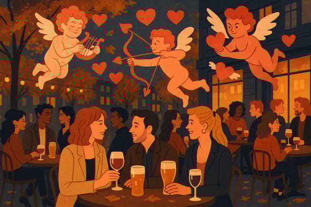 Siellä missä ihmiset, siellä amor