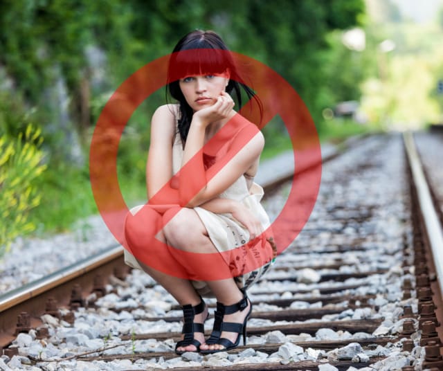 Ethän sotke somehaasteilla junaliikennettä.