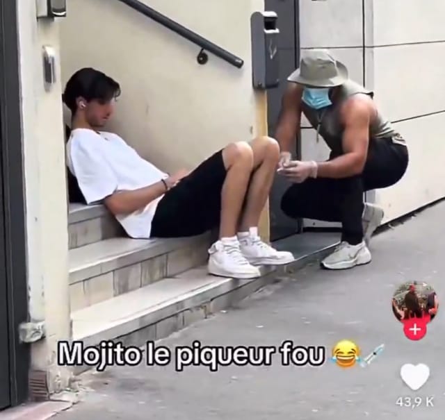 Kuvankaappaus videolta.