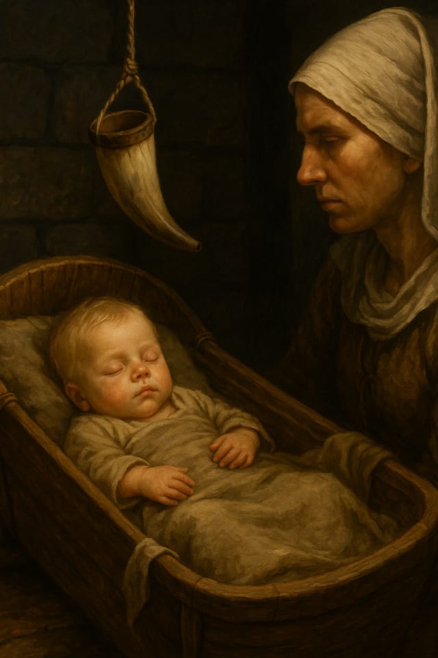 Lapsikuolleisuuden kannalta ei ollut merkittävästi väliä, syntyikö linnan kiviseinien välissä vai olkien keskellä torpassa.