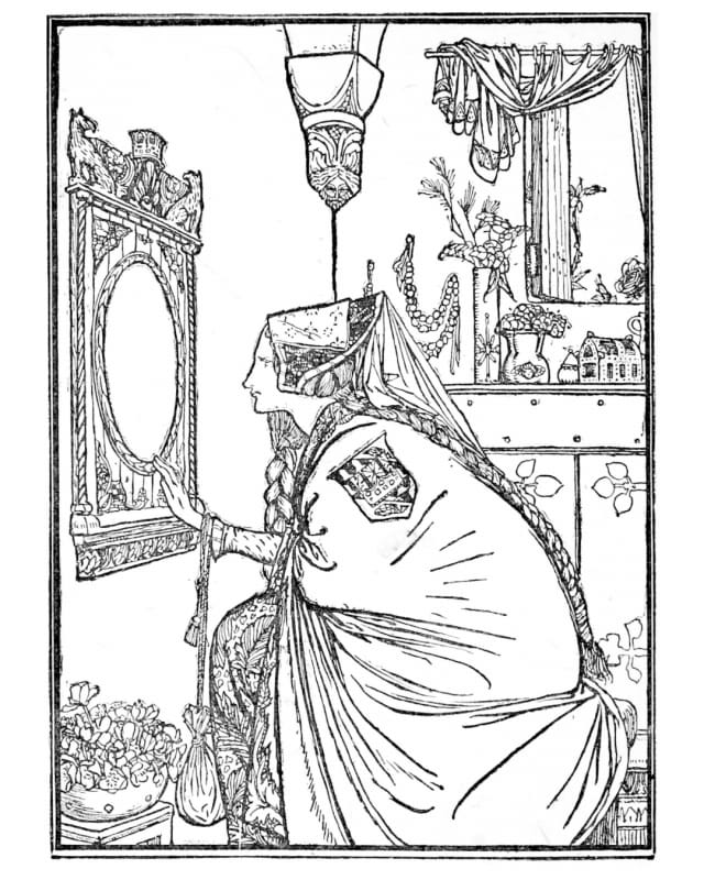 Grimmin satujen kuvitusta vuodelta 1912.