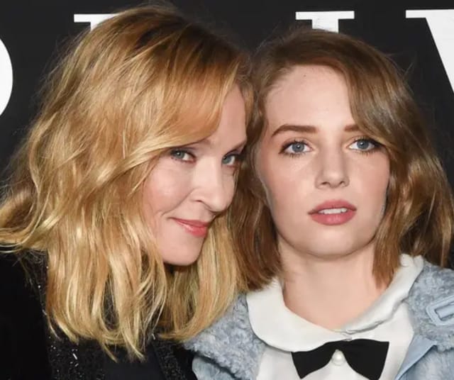 Uma Thurman ja Maya Hawk