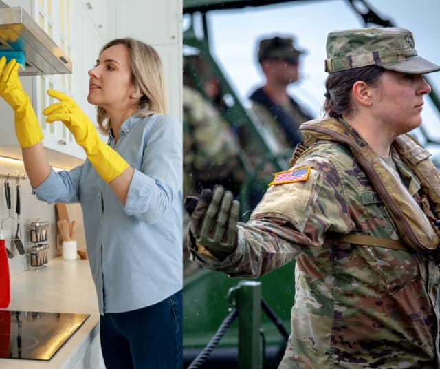 Naisen paikka on siellä minne hän itse menee.